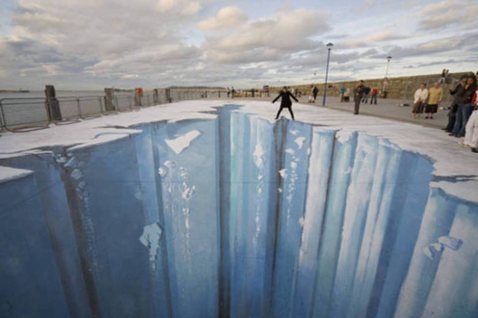 12 imagens incríveis de street art em 3D