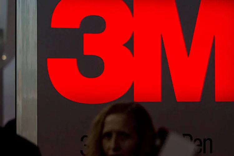 3M: segundo a empresa, o lucro foi impulsionado pelo crescimento da sua unidade industrial principal e pela retomada do setor de eletrônicos (Andrew Harrer/Bloomberg)