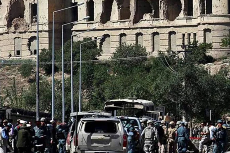 Afeganistão: seis pessoas, incluindo um alto comandante da Polícia, morreram neste domingo em um atentado suicida em uma mesquita na província de Baghlan (Getty Images)