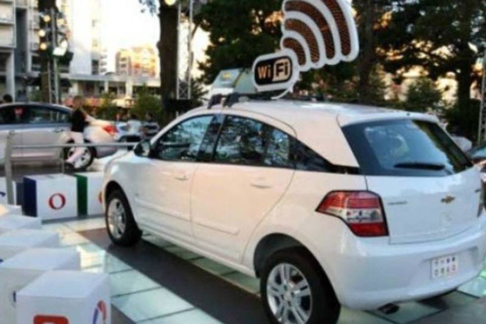 Chevrolet Agile Wi-Fi: o primeiro carro do Brasil com Internet a bordo