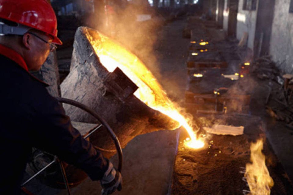 Produção diária de aço na China atinge máxima recorde