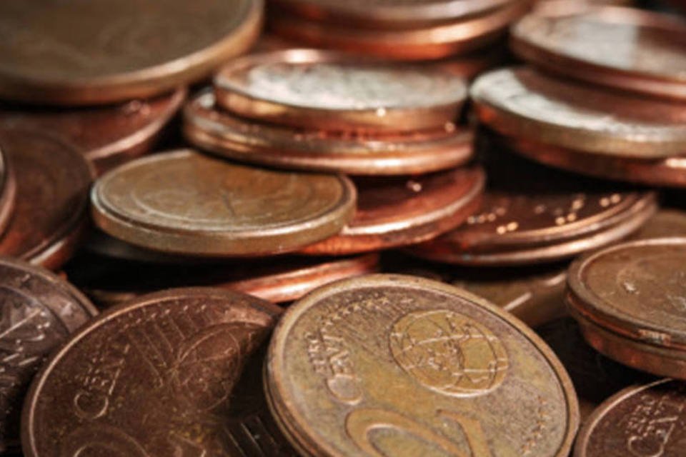 
	Moedas de Euro: para o presidente da Comiss&atilde;o Europeia, Jos&eacute; Manuel Dur&atilde;o Barroso, essa &eacute; uma prova de que a regi&atilde;o que adota a moeda comum continua est&aacute;vel,
 (Getty Images)