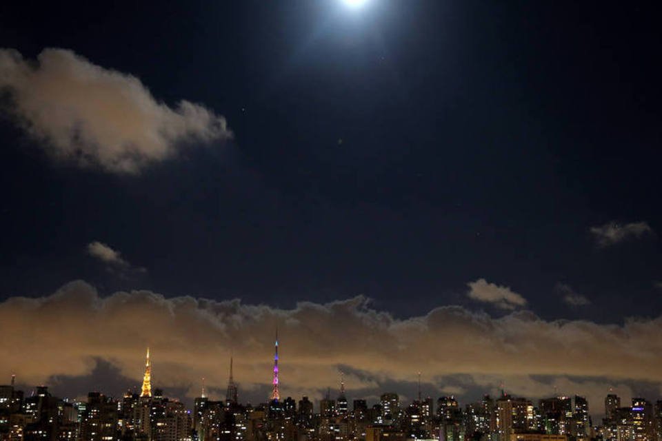 Temperatura em São Paulo cai 10°C em 24 horas