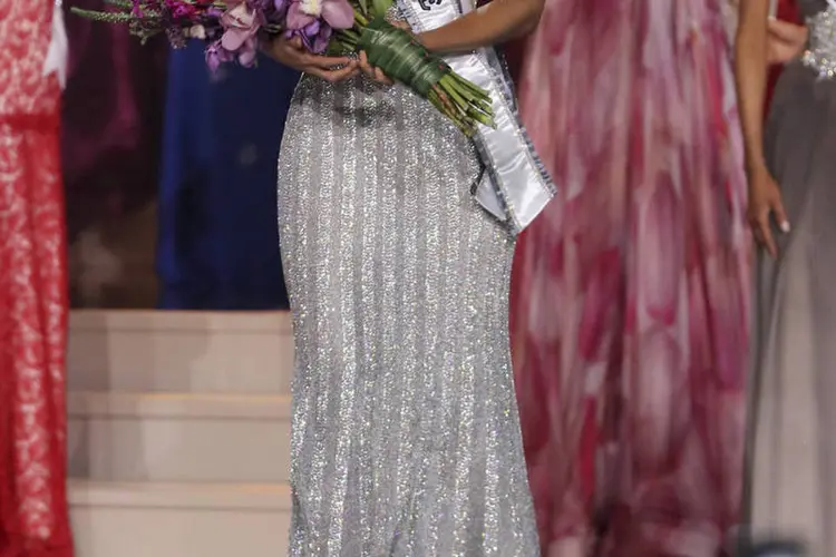 Miss Colômbia, Paulina Vega, é coroada Miss Universo 2015 (Alexander Tamargo/Getty Images)