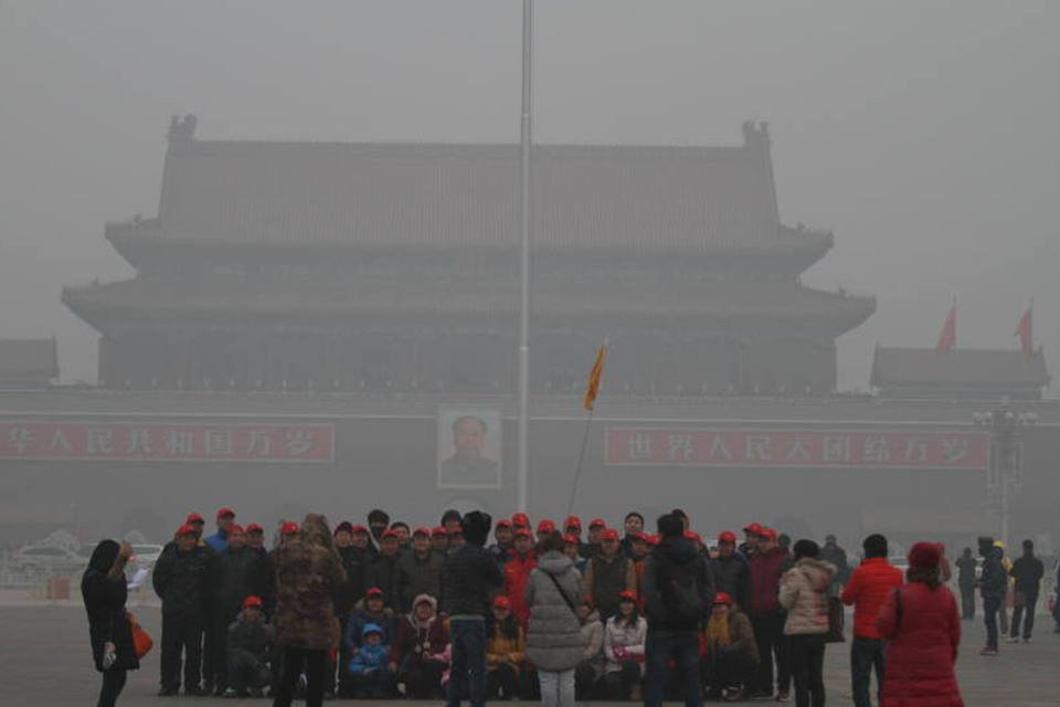 Poluição em Pequim atinge níveis perigosamente altos