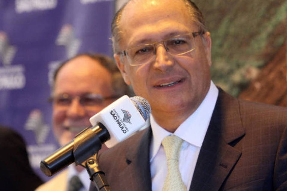 Qualidade da água do volume morto é boa, diz Alckmin