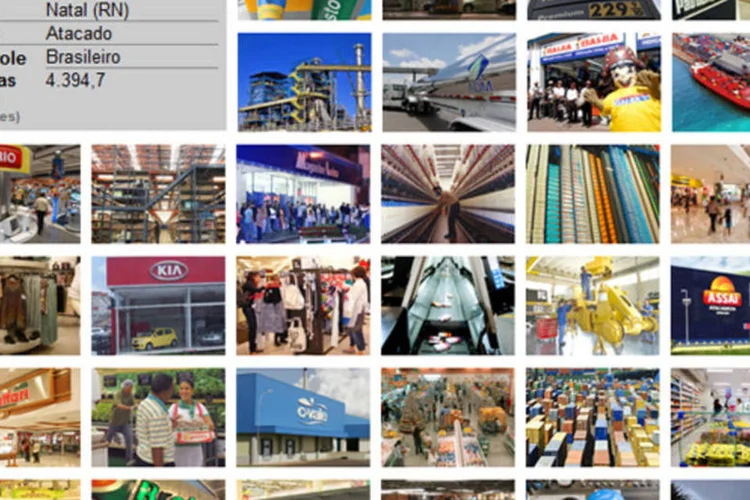 Infografico- 50 maiores do comercio