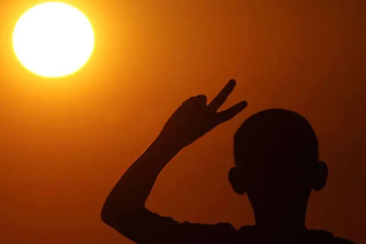 Bandeira branca (Abid Katib/Getty Images)