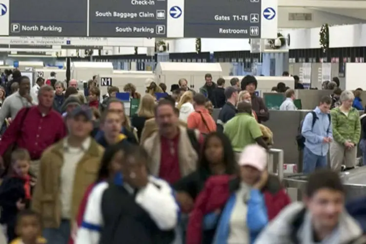 Transtornos em aeroportos de todo o mundo ocorreram devido a um erro do sistema de software Amadeus Altea (Barry Williams/Getty Images/Getty Images)