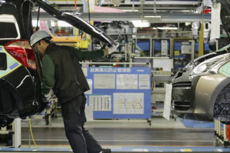 
	F&aacute;brica da Toyota no Jap&atilde;o: apesar dos resultados positivos, montadora afirmou que n&atilde;o ir&aacute; construir f&aacute;bricas nos pr&oacute;ximos 3 anos
 (Junko Kimura/Getty Images)
