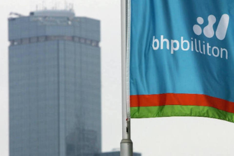 Cresce produção de minério de ferro da BHP Billiton