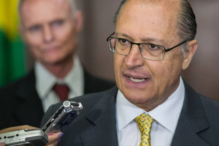 
	Geraldo Alckmin: &quot;A pol&iacute;cia trabalhou bem, organizou bem (as manifesta&ccedil;&otilde;es)&quot;, disse o governador de SP
 (Edson Lopes Jr./Divulgação)