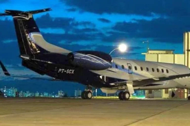 Aeronave da Embraer: acidente em Quito será investigado por equipe da companhia (Divulgação)