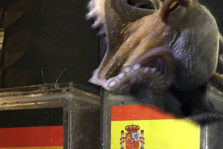 O polvo alemão Paul escolheu a Espanha como campeã do mundo (Wikimedia Commons/Tilla)