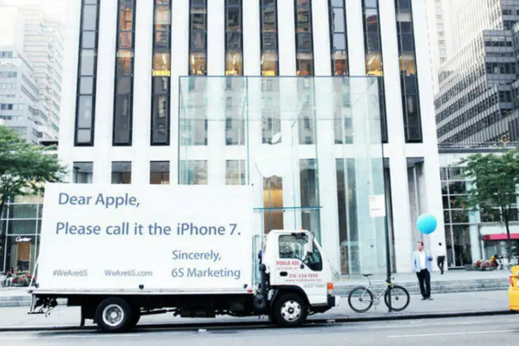 Campanha da 6S Marketing: empresa do Canadá pede que Apple não use o "6S" para seu novo smartphone. (Divulgação)