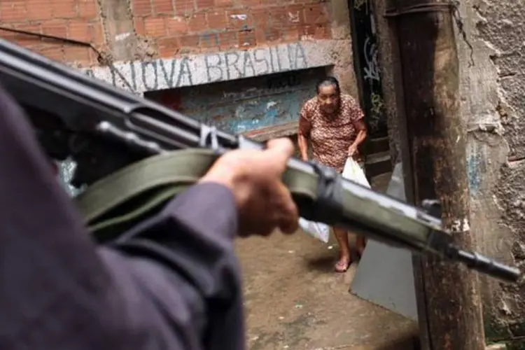 Entre 2004 e 2007 Brasil registrou 192,8 mil homicídios, segundo estudo do Instituto Sangari (Getty Images)