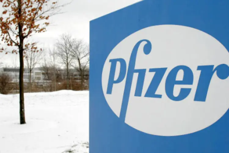 
	Sede da Pfizer: para a empresa, este &eacute; o maior neg&oacute;cio desde que falhou na tentativa de comprar a AstraZeneca
 (Bill Pugliano/Getty Images)