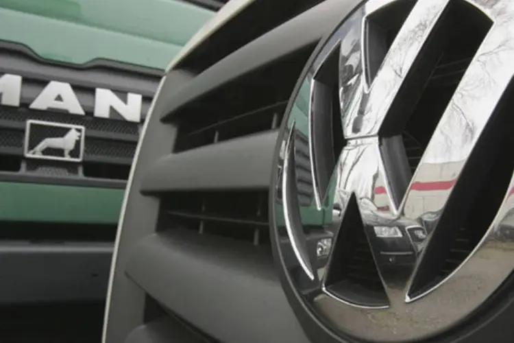 Traton: Volkswagen pretende levantar até 1,9 bilhão de euros com a venda. (Sean Gallup/Getty Images)