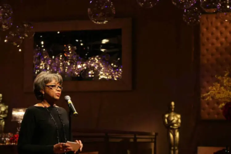 Cheryl Boone Isaacs, nova presidente da Academia das Artes e Ciências Cinematográficas de Hollywood (Alberto E. Rodriguez/Getty Images)