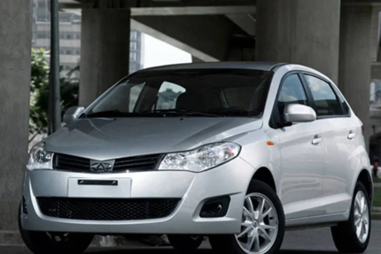 
	Na semana passada, a Chery apresentou o Celer, o primeiro modelo que ser&aacute; produzido no pa&iacute;s
 (Divulgação)
