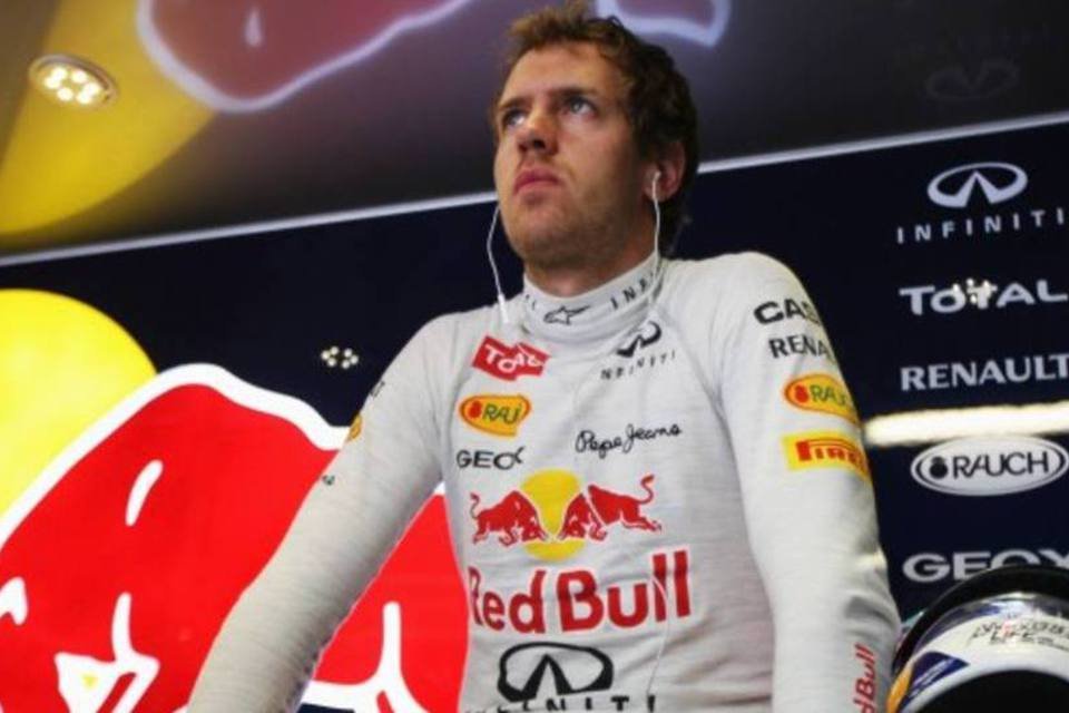 Vettel se diz satisfeito com desempenho da Red Bull