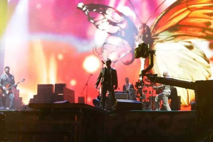 U2 se apresenta (Getty Images)