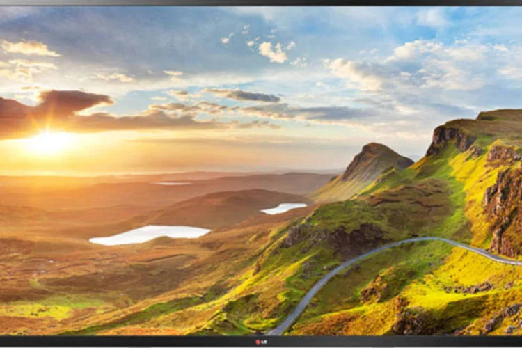 
	Televis&atilde;o Ultra HD da LG: ser&aacute; poss&iacute;vel falar o nome de um v&iacute;deo e solicitar que a TV busque pelo conte&uacute;do na internet
 (LG)