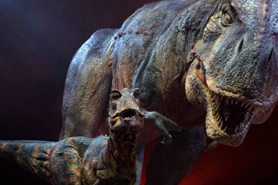 Tiranossauro Rex: dados provam que o dinossauro tinha uma pele coberta unicamente de escamas (Oli Scarff/Getty Images/Getty Images)
