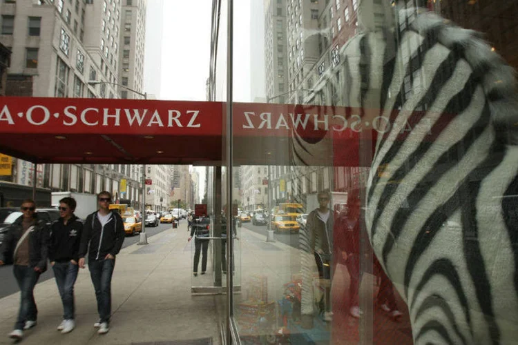 
	FAO Schwarz: loja de brinquedos j&aacute; apareceu em filmes como &quot;Quero ser grande&quot; (1988), com Tom Hanks
 (Getty Images/ Spencer Platt)