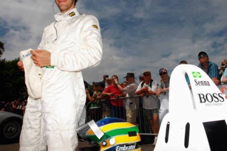 Williams simula corrida e Bruno Senna aprova carro