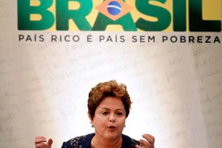 
	Dilma Rousseff: Dilma e Humala firmar&atilde;o acordos nas &aacute;reas de comunica&ccedil;&otilde;es, meio ambiente e trabalho
 (Evaristo Sa/AFP)