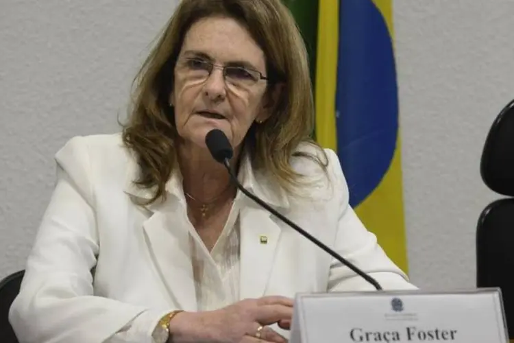 
	Presidente da Petrobras, Gra&ccedil;a Foster, durante depoimento na CPI no Senado
 (Antonio Cruz/ABr)