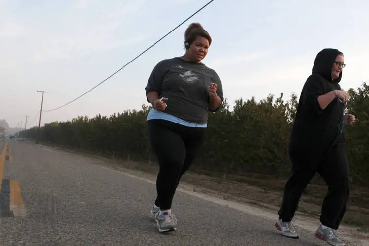 
	2,1 bilh&otilde;es de pessoas, cerca de 30% da popula&ccedil;&atilde;o mundial, est&atilde;o com sobrepeso ou obesidade
 (Getty Images/Justin Sullivan)