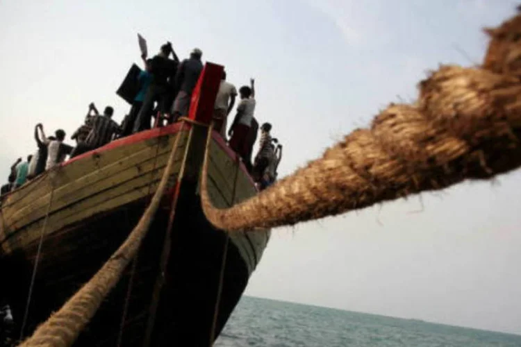 
	N&aacute;vio pirata: Hassan &eacute; suspeito de comandar quadrilhas que fizeram fortuna com a cobran&ccedil;a de resgates por navios comerciais e iates sequestrados ao longo de mais de uma d&eacute;cada de pirataria
 (Getty Images)