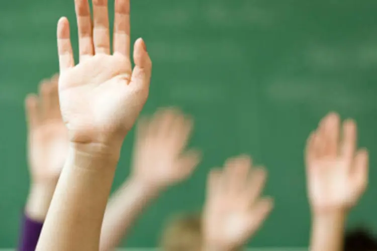 
	Sala de aula: o programa oferece bolsas no ensino superior privado com base nas notas do Enem
 (Getty Images)