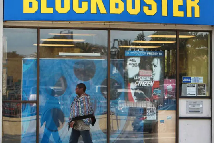 
	Blockbuster: companhia opera 264 lojas no Reino Unido e emprega 2 mil pessoas
 (Justin Sullivan/Getty Images)