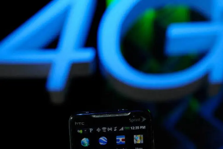 
	Smartphone com tecnologia 4G
 (Ethan Miller/Getty Images)