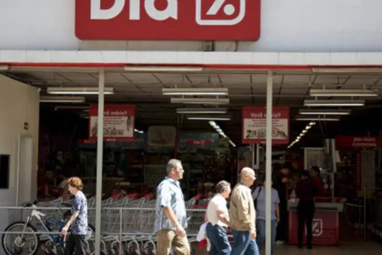Supermercados Dia: investidor russo adquiriu 69,76% das ações da rede de supermercados espanhola (Bloomberg/Getty Images)