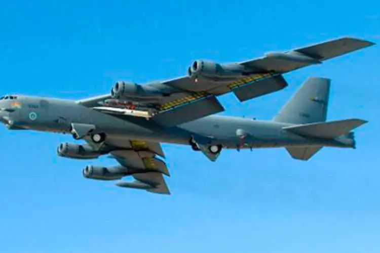 
	B-52: o governo chin&ecirc;s anunciou que qualquer aeronave que entrar na &quot;zona de identifica&ccedil;&atilde;o&quot; deve apresentar o plano de voo detalhado, o que causou pol&ecirc;mica entre outros pa&iacute;ses
 (Ho/AFP)