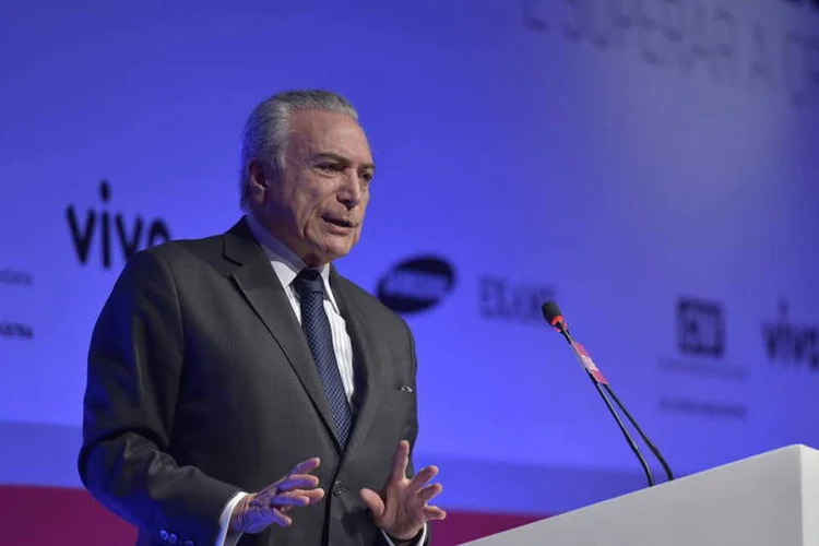 Michel Temer: o EXAME Fórum 2016 vai discutir o momento político, a recuperação econômica e as oportunidades à frente (Flavio Santana/Biofoto/EXAME.com)