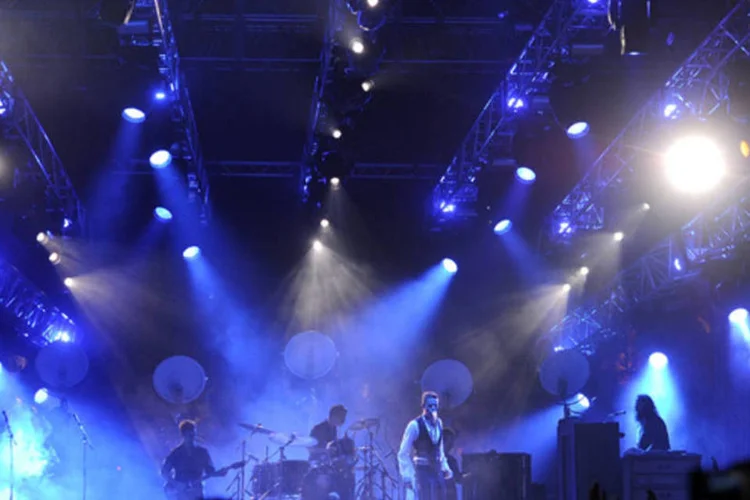 
	The Killers: principal atra&ccedil;&atilde;o desta sexta
 (Frazer Harrison/ Getty Images)