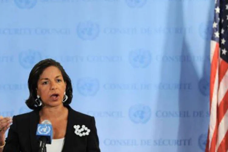 Susan Rice: ''Se levarem adiante, a Coreia do Norte ficará ainda mais isolada e será ela quem mais sairá perdendo'' (©AFP / Stan Honda)