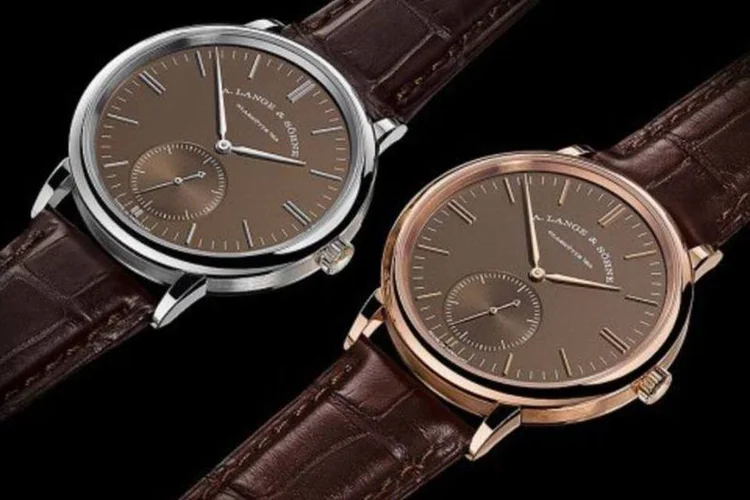 A. Lange & Söhne: é a primeira vez que a tonalidade aparece em relógios desta coleção (Divulgação)