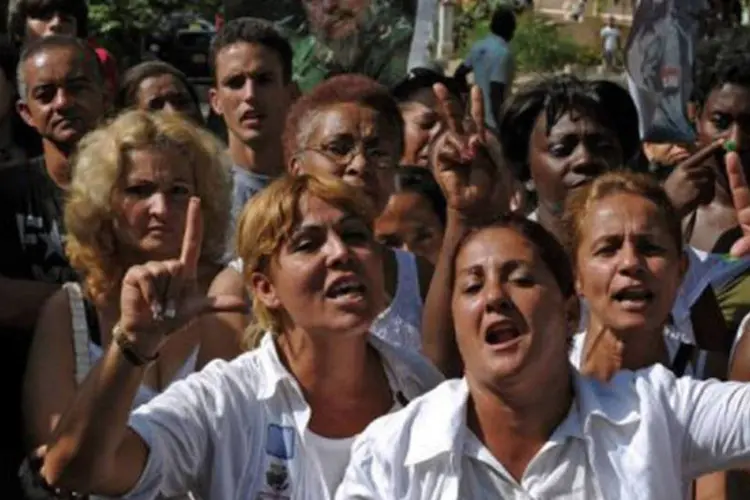 Porque para a dissidência "Cuba só poderia ser incluída, quando Cuba for livre e democrática" (©AFP/Archivo / Adalberto Roque)