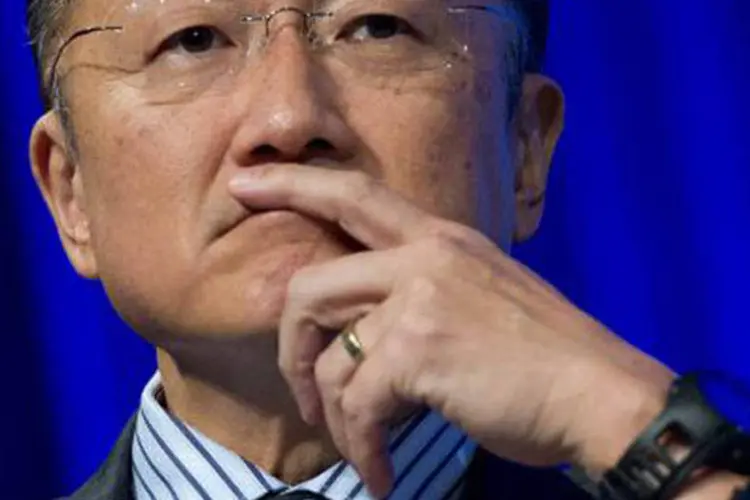 
	Jim Yong Kim: &quot;O fim do jogo est&aacute; distante&quot;, disse o presidente do Banco Mundial
 (Saul Loeb/AFP)