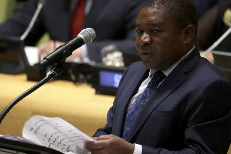
	O presidente de Mo&ccedil;ambique, Filipe Nyusi: alguns Estados-membros resistiram a incluir algumas das propostas iniciais mais espec&iacute;ficas
 (Carlo Allegri/Reuters)