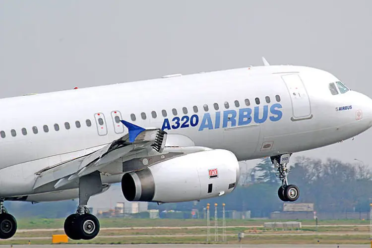 
	Airbus A320: ele afirmou ainda que n&atilde;o vai especular sobre as causas da queda
 (Divulgação/Airbus)