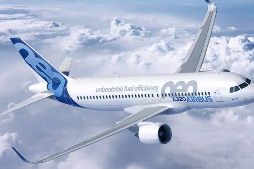 Airbus registra 1.456 encomendas líquidas em 2014