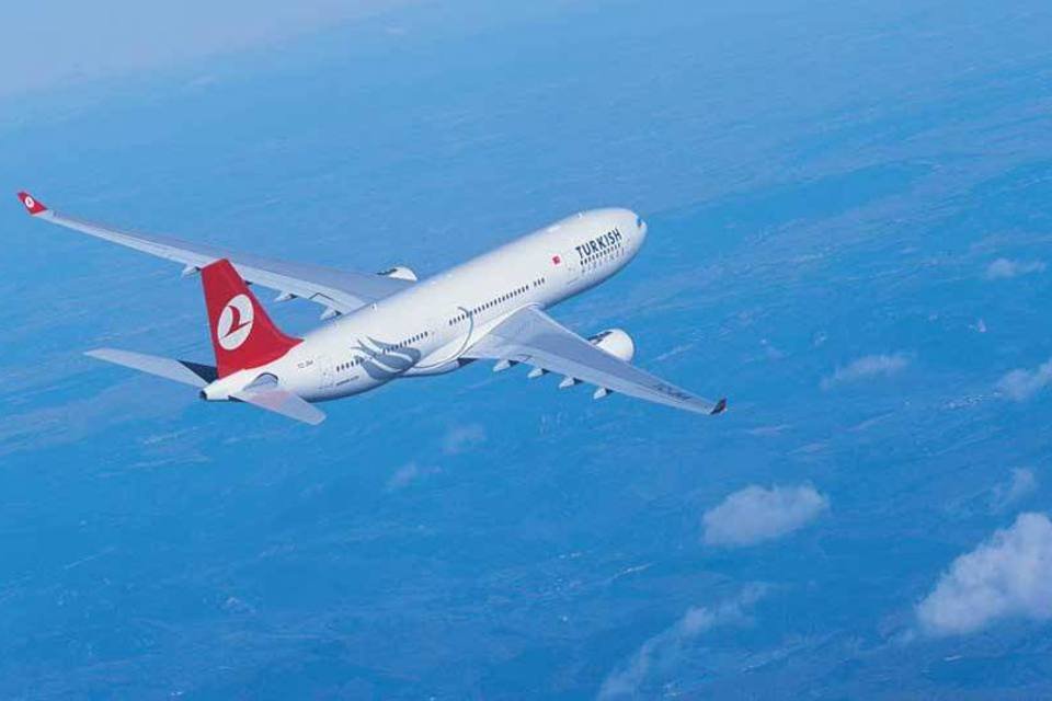 Voo da Turkish Airlines é desviado por ameaça de bomba
