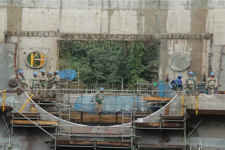 
	Usina Angra 3 em constru&ccedil;&atilde;o
 (Divulgação/Eletronuclear)